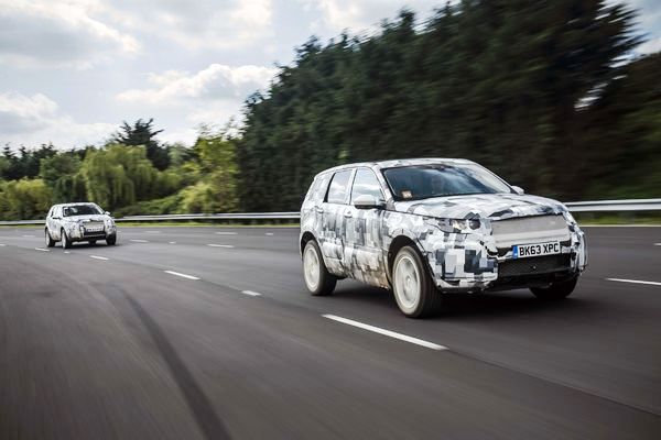 prototipo land rover discovery sport - vigin galactic